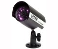 Vitek CCTV VIT-VTCLED307BB 1/3" Black/White Bullet Camera with 12 LED's with 380TVL, 12VDC