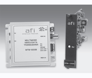 American Fibertek AMF-RRM1200B Single Fiber Bi-directional Transceiver