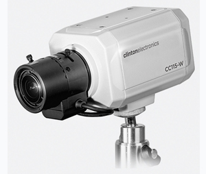 Clinton Electronics CLI-CECC115W Day/Night Box Camera, White Case