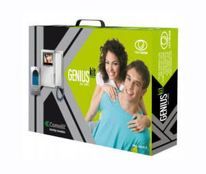 Comelit CYR-8481U Single-Family Color Kit with Genius Monitor