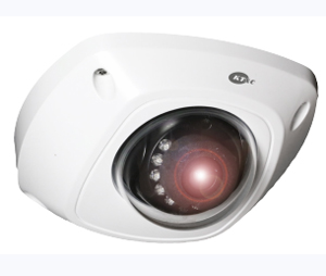 KT&C KTC-KNCP4LR3IR 4MP Mini Rugged IP Low Profile Camera with IR