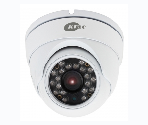 KT&C KTC-KPCND521UW IR Ball Camera, White Color
