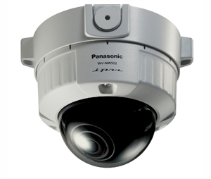 Panasonic PAN-WVNW502SK Super Dynamic Megapixel Vandal Resistant Fixed Dome Network Camera, No Lens