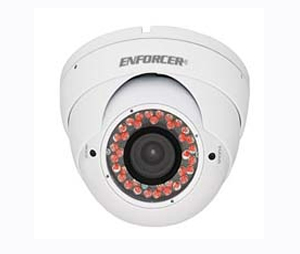 Seco-Larm SEL-EV122CDVH3Q Vandal-Resistant Ball-Mount IR Camera
