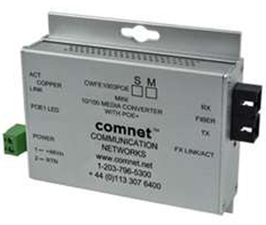Comnet CON-CWFE1004APOESM  Commercial Grade 100Mbps Media Converter