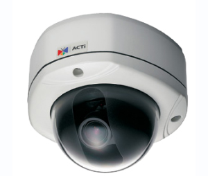 ACTI Corporation ACI-CAM7321 0.35MP Outdoor IP Rugged Dome Camera