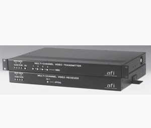 American Fibertek AMF-MTX8485C Single Fiber Four Channel FM Video System