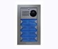 Comelit CYR-PV8F Powercom Video Flush Mount 8 Push Button Entry Panel Kit