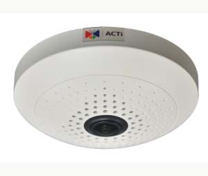 ACTi Corporation ACI-B55 10MP Indoor Fisheye Dom, Day/Night