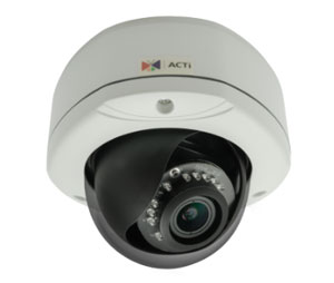 ACTi Corporation ACI-E84A 2MP Outdoor Dome Day/Night Basic WDR Camera