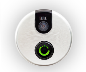 Alarm.com ALR-ADCVDB101 Wi-Fi HD Satin Nickel Doorbell Camera with Day/Night
