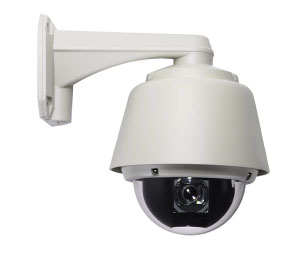 CBC Americas Corp. CHU-PT127XTIP True Day/Night Outdoor Vandal-Resistant 27x IP PTZ Dome