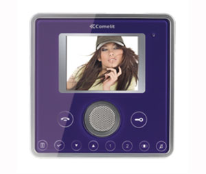 Comelit CYR-6101F Rock Violet Template for Planux Monitor