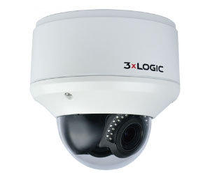 3xLOGIC IFA-VX2MOD2RIAH 2MP IP Outdoor Infrared Heated Dome Camera