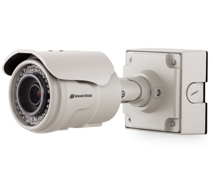 Arecont Vision ARC-AV1225PMIRS  1.2MP Indoor/Outdoor Weatherproof IR Day/Night Bullet IP Camera with 3 to 9mm Wide Angle Varifocal Lens