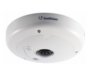 Geo Vision USA-84FER53020S1U GV-FER5302 5MP H.264 WDR Fisheye Rugged IP Camera