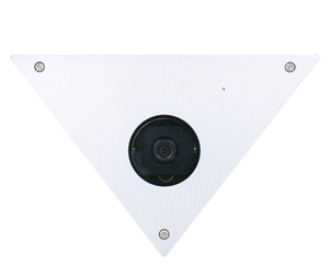 Videocomm Technologies VCM-IPC13MP720EV 1.3MP Vandal-Proof Corner Mount PoE IP Network Camera with 2.9mm Lens