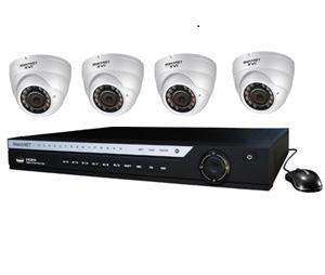 WatchNET VDT-EVI04KIT21IRB 4 Ch Embedded DVR with 1TB HDD plus 4x IR 2.1MP Dome Camera