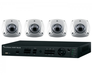 GE Security GEC-TVN1004KW2 HD Plug-and-Play PoE Surveillance Bundle