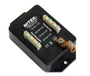 Nitek NIT-UTPPTR4 4 Channel Multi-function Surge Protector