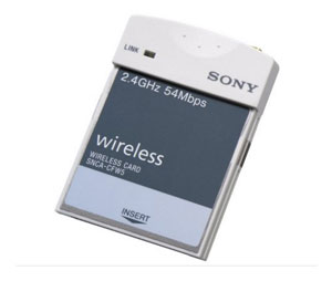 Sony Electronics Inc SON-SNCACFW5 11g Wireless LAN Card
