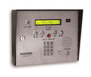 Viking Electronics VIK-AES2005S  Apartment Entry System with Accessibility Features and Color Video