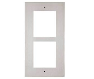 2N AXE-9155012 Helios IP Verso Flush Installation Frame for 2 Module (Must Be Together with 9155015)
