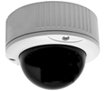 GE Security GEC-DR12004  Kalatel Black and White Rugged Dome High Resolution Camera with 4mm Lens