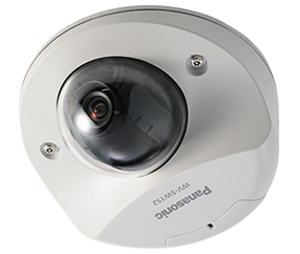 Panasonic PAN-WVSW155MS  Super Dynamic HD Vandal-Resistant Dome Network Camera