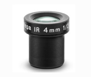 Arecont Vision ARC-MPM40A 4mm, f/1.6, Fixed Iris, MicroDome Lens