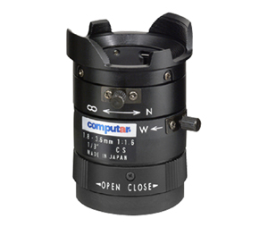 Computar CHU-T2Z1816CS 1/3" 1.8-3.6mm F1.6 Varifocal, Manual Iris Lens