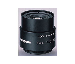 Computar CHU-T0812CS 1/3" 8mm Fixed-Focal Lens without Iris
