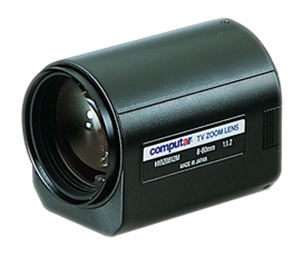 Computar CHU-H10Z0812M 1/2" 8-80mm 10x Motorized Zoom Lens, 3 Motors