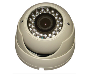 Aleph America Corporation ALP-DH700VF High Resolution Indoor & Outdoor Dome Camera with 2.8-12mm Varifocal Lens
