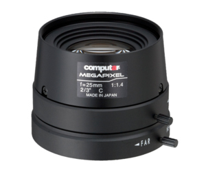 Computar CHU-M2514FICMP 2/3" 25mm Manual Iris Lens