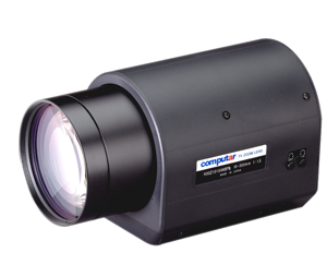 Computar CHU-H30Z1015AMSPR 1/2" 10-300mm 30X Motorized Zoom, Video Auto Iris Lens with Spot, Preset and Manual Override