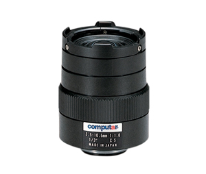 Computar CHU-T3Z3510CS 1/3" 3.5-10.5mm Varifocal Manual Iris Lens