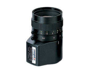 Computar CHU-T6Z5710AIDC 1/3" 5.7-34.2mm 6x Manual Zoom, DC Auto Iris Lens with 4-Pin Mini Connector