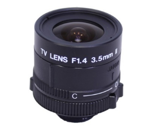 Kowa Optimed KOW-LM4NCR 1/2" 3.5mm Manual Iris Lens