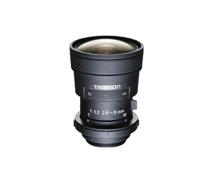 Tamron TAM-13VM286 1/3" 2.8-6mm Manual Iris Lens