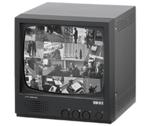 CBC Americas Corp. CHU-CEM15A  Chugai 15" Black and White Monitor with Audio