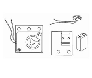 Detex CLA-ECL2111K 6V to 9V Conversion Kit