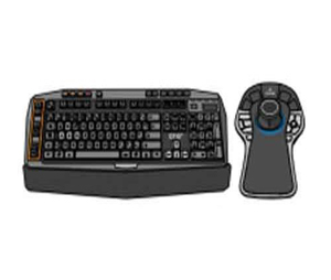 Pelco PEL-A1KBD3DKIT Enhanced Keyboard and 3D Mouse Combination Kit