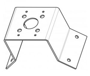 American Dynamics AMD-ADCDMCRNRO  Discover Mount Adapter Outside Corner Use