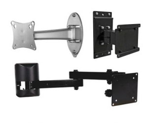 American Dynamics AMD-ADWA1200W 200mm Vesa Single Arm Wall Mount