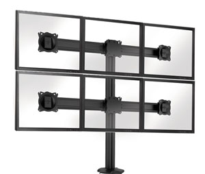 Chief CHF-K3G320B KONTOUR™ K3 3x2 Grommet Mounted Array