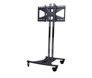 Premier Mounts PRE-EBC72BMS2 Mobile Cart with 72" Dual Poles and Tilting Mount