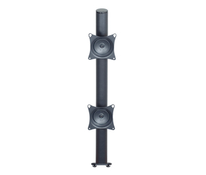 Premier Mounts PRE-MMVE282 2 VESA Pole Mounts on 28" Pole with Extrusion Base