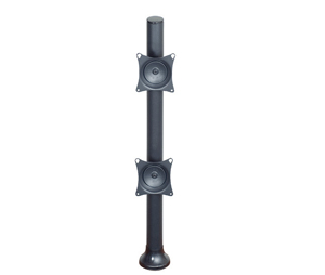 Premier Mounts PRE-MMVH282 2 VESA Pole Mounts on 28" Pole with Grommet Base