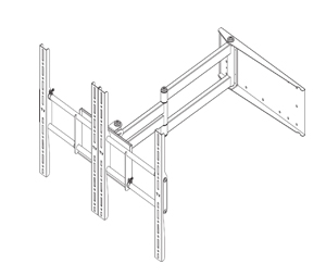 Vitek VIT-VTLCDWMTHD Heavy Duty Articulating LCD Mount